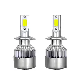 Лампа автомобільна LED C6 H7 Silver (AV185) - мініатюра 2