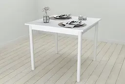 Стіл кухонний Ferrum-decor Агата 75x90x90 Білий ДСП Біле 16мм (FRD-106257) - мініатюра 2