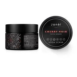 Содовий скраб Чорна вишня Cherry Noir Janel 200 мл - мініатюра 4
