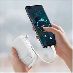 Умб Baseus Qpow Digital Display Quick Charging Power Bank (з Type-C Cable) 20000mAh USB/Type-C/Lightning, 22.5W/5A, PD/QC (PPQD-I02) 000008653-up - мініатюра 2