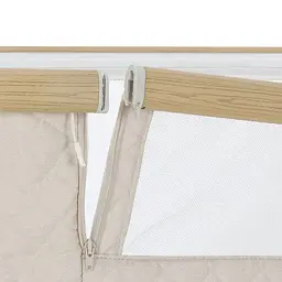 Дитяче ліжечко Carrello Prima CRL16503 Honey Beige електронне укачування 6 рівнів висоти матрац Bluetooth - мініатюра 7