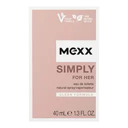 Туалетна вода для жінок Mexx Simply for Her 40 мл - мініатюра 7