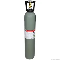 Балон CO2 з плоским дном Aqua Nova , метал, 8 л (NCO2-8L-GRAY) - мініатюра 1