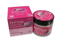 Ампульный крем для лица Ekel Peptide Ampule Cream с пептидами