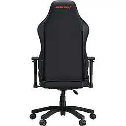 Крісло ігрове Anda Seat Luna Color Size L Black/Orange PVC - мініатюра 6