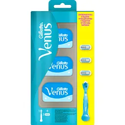 Бритва Gillette Venus Smooth + 3 змінні картриджі (7702018469826)