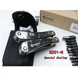 Мультитул Multi Tool Ganzo G201-H Chrome Edition 22 функцій - мініатюра 2