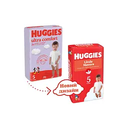 Підгузки Huggies Little Movers 5 (11-25 кг) Mega 58 шт (5029053548784) - мініатюра 4