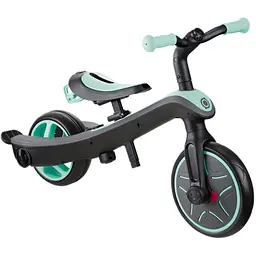 Велосипед триколісний Globber Explorer Trike 4 в 1 м'ятний (632-206-3) - мініатюра 6