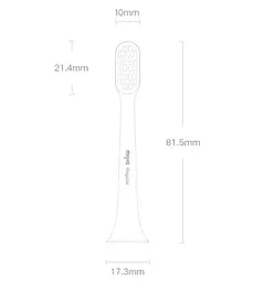 Насадки для зубної щітки Mijia Sonic Electric Toothbrush Head T200/T200C 3 pcs White - мініатюра 2