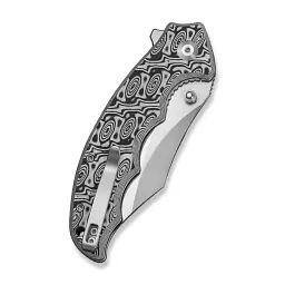 Ніж складаний туристичний Civivi Pentad (8.8 см) Nitro-V / Micarta чорний/білий - мініатюра 5
