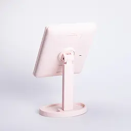 Косметичне дзеркало з LED-підсвіткою 16 світлодіодів, рожевий Yiwu HP-10-3AP - мініатюра 4