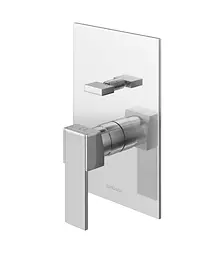 Душова система Kohlman Excelent 30 chrome + BOX прихованого монтажу QW210HQ30, Хром - мініатюра 3