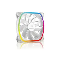 Кулер до корпусу Enermax SQUA RGB WHITE 3x 120 mm (3 PACK) (UCSQARGB12P-W-BP3) - мініатюра 2