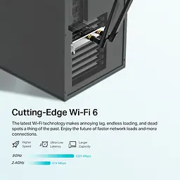 TP-Link Адаптер WiFi Archer TX20E AX1800, PCI-Express x1, BT5.2 - мініатюра 6