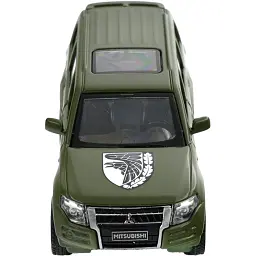 Машинка TechnoDrive серії Шеврони Героїв MITSUBISHI PAJERO 4WD TURBO "93 ОМБр" - мініатюра 8