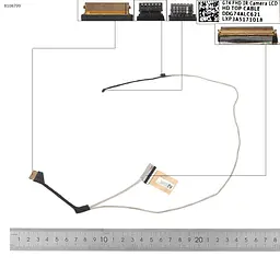 Шлейф матриці для HP 15-CC series, (DDG74ALC621, 40pin, з тачем, оригінал)