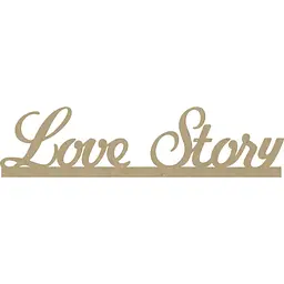 Заготовка Rosa Talent Love story МДФ 40х9 см