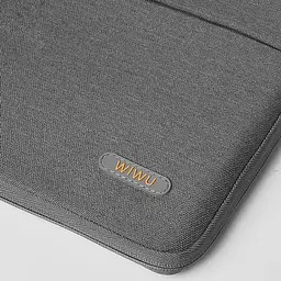 Чохол-сумка Wiwu Pilot Sleeve for MacBook 13,3 / 14'' Grey [57181] - мініатюра 4