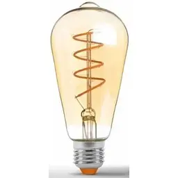 Лампочка Videx Filament ST64FASD 5W E27 2200K 220V (VL-ST64FASD-05272)