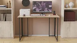 Комп'ютерний стіл Ханна 75x120x70 чорний ДСП Дуб Сан-Марино 16мм FRD-103514 - мініатюра 3