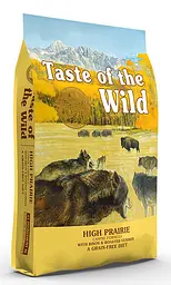 Сухий корм для дорослих собак Taste of the Wild High Prairie Canine з оленем та м'ясом бізону 5.6 кг (9750-HT77)