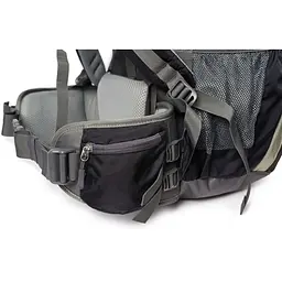 Рюкзак туристичний Naturehike NH70B070-B, 70 л + 5 л, чорно-сірий - мініатюра 14