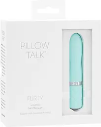 Розкішний вібратор PILLOW TALK - Flirty Teal з кристалом Swarovski, гнучка головка - мініатюра 7