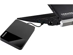 Зовнішній жорсткий диск Toshiba Canvio Ready 1 TB Black (HDTP310EK3AA) - мініатюра 4