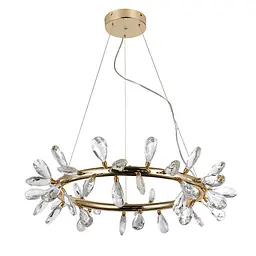 Люстра стельова LED Levistella 7856601-42 (700)FGD+CL, 40W, золота, сучасний стиль