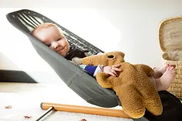Шезлонг Childhome Evolux, антрацит (CHEVOBONA) - мініатюра 9