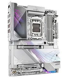 Материнська плата Gigabyte X870E AORUS MASTER X3D ICE (X870E AORUS MASTER X3D ICE) (Socket AM5, AMD X870E, ATX) - мініатюра 2