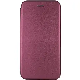 Шкіряний чохол-книжка Classy для Xiaomi Poco X3 NFC / Poco X3 Pro Бордовий