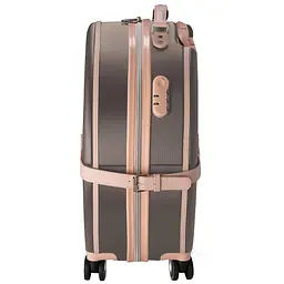 Валіза Semi Line 20" S Brown/Pink Cream (T5673-2) - мініатюра 7