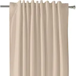 Штори на кухню та в кімнату Cosas Biscuit 180х250 см 2 шт капучино (Curtains_Beige_180x250) - мініатюра 2