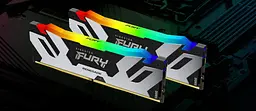 Пам'ять ПК Kingston DDR5 32GB KIT Renegade RGB KF564C32RSAK2-32 - мініатюра 4