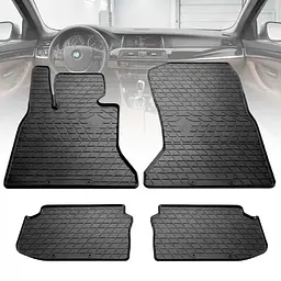 Автомобільні килимки у салон для Bmw 5 (F10 / F11) 2010-2016 комплект 4 шт