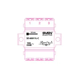 Вимикач Sven SE-60011L-C cream (7100034) - мініатюра 5