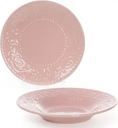 Набір 6 супових тарілок Leeds Ceramics, кам'яна кераміка BonaDi Ø23х4 см kuh0007034 - мініатюра 1