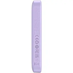 Зовнішній акумулятор Baseus Magnetic Bracket Mini 6000mAh 20W Purple (P10059002513-00) [141929] - мініатюра 7