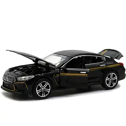 Колекційна металева модель автомобіля АвтоЕксперт BMW MH8 800 Manhart з інерцією, світлом та звуком 1:32 - мініатюра 2
