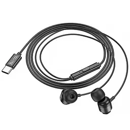 Стерео навушники Hoco M122 Type-C Black - мініатюра 4