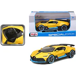 Ігрова автомодель Maisto Bugatti Divo 1:24 (31526 yellow) - мініатюра 15