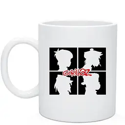 Кухоль GeekLand Gorillaz Demon days 02,33 330 мл білий - мініатюра 2