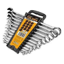 Набір комбінованих ключів Tolsen Профі дюймових 1/4"-15/16" 12 шт 15487
