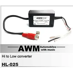 Перетворювач рівня сигналу 2-х канальний AWM HL-025 - мініатюра 2