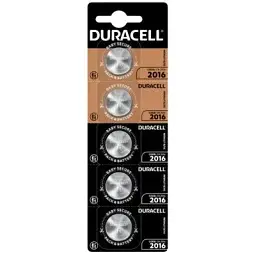 Батарейка Duracell CR 2016 / DL 2016 х 5 (5010979)