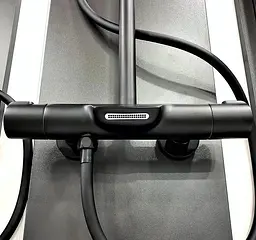Душова система Dusel Centro Thermostatic Black (281307000), Чорний матовий - мініатюра 9