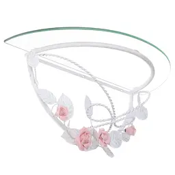 Полиця накладна флористика Brille BKL-191W 180565 - мініатюра 2