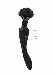 Вібромасажер Vive Shiatsu Bendable Massager Wand 28.6 см (чорний) - мініатюра 14
